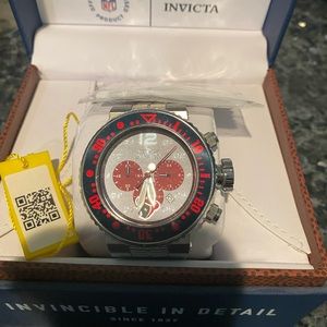 Invicta NFL Houston Texans collectors watch